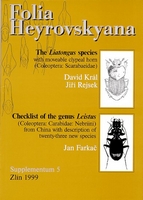 Krl et al. 1999: The Liatongus species with moveable clypeal horn (Scarabaeidae)