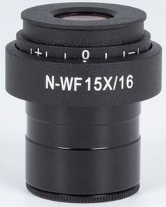 Motic Weitfeld Okular N-WF15x/16mm mit Dioptrien-Einstellung (ESD) (1 Stck) fr SMZ171.