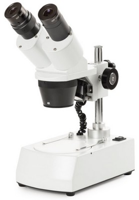 Euromex binokulares Stereomikroskop AP-8LED, 20x/40x, Beleuchtung LED. Rabattiert.