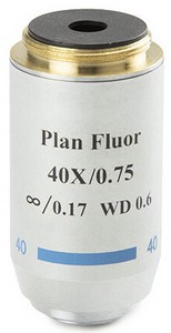 Euromex Plan Fluarex S40x/0.5 IOS Objektiv. Arbeitsabstand 0,60mm.