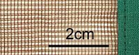 Taschennetz bioform V2A 32cm, 1mm-Standard-Doppelfaden-Netzbeutel 62cm tief, oliv, kpl.