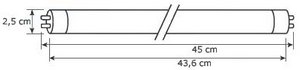 Ersatzrhre 15W superaktinisch (45cm)