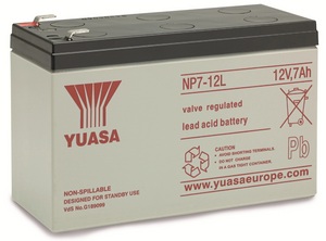 Bleiakku Yuasa 12V / 7 Ah wartungsfrei