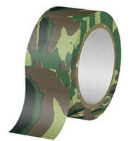 Panzerband Bindulin 10mx50mm camouflage Gewebeklebeband. Made in Frth.  