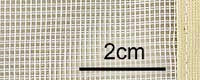 Flexi-Kescher Dreieck mit 1mm-Netzbeutel weiß, kpl. mit zweiteiligem Alustock