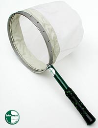 Hand-Wasserkescher rund 20cm Edelstahl