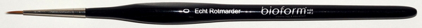 Präparierpinsel bioform Marderhaar Gr. 0 (feiner) Dreieckstiel