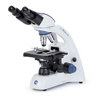 Euromex BioBlue.Lab binokulares 4x/10x/40x/100x Mikroskop mit Weitfeldokularen und Hellfeld-LED-Beleuchtung