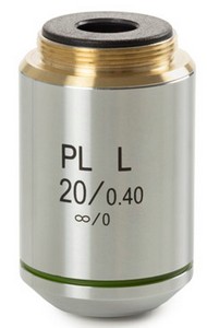 Euromex Plan PLMi 20x/0.25 IOS Objektiv. Arbeitsabstand 8.8mm.