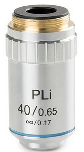 Euromex Plan PLi S40x/0,65 IOS Objektiv. Arbeitsabstand 0.66mm.