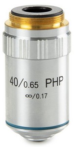 Euromex E-Plan Phasen EPLPHi S40x/0,65 IOS Objektiv. Arbeitsabstand 0.78mm.