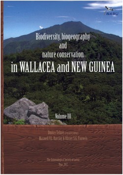 Telnov D (edit) 2017: Biodiversity, biogeography and nature conservation in Wallacea and New Guinea Volume III