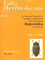 Bellamy CL 2003: An annotated summary of higher classification of the superfamily Buprestoidea. Fol. Heyrovsk. Suppl. 10.