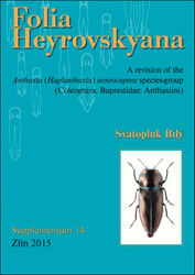 Bily S. 2015: A revision of the Anthaxia (Haplanthaxia) aeneocuprea species-group (Coleoptera: Buprestidae: Anthaxiini).